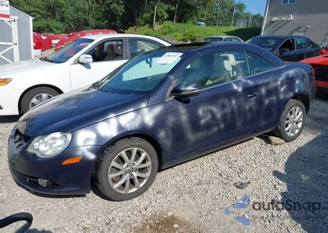 2010 Volkswagen Eos Komfort z USA, uszkodzony, nr VIN WVWBA7AH0AV011877